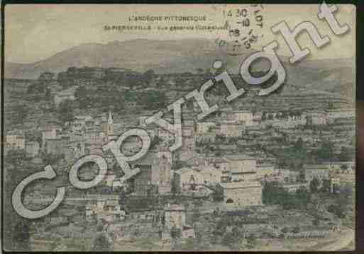 Ville de SAINTPIERREVILLE Carte postale ancienne