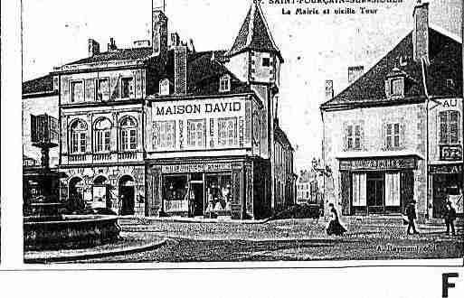 Ville de SAINTPOURCAINSURSIOULE Carte postale ancienne