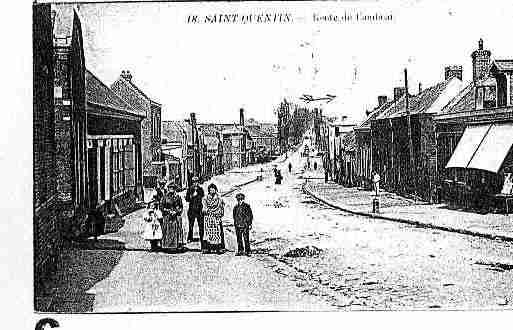 Ville de SAINTQUENTIN Carte postale ancienne