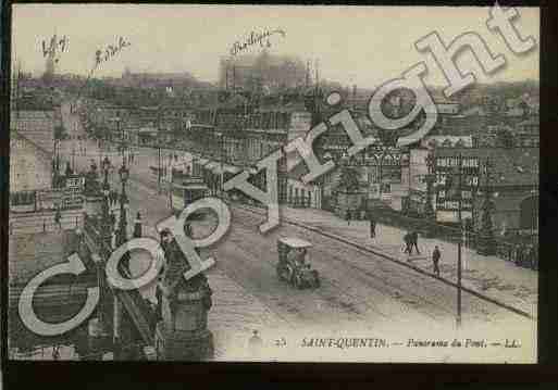 Ville de SAINTQUENTIN Carte postale ancienne