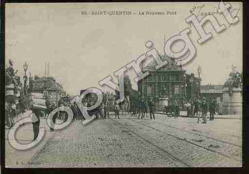 Ville de SAINTQUENTIN Carte postale ancienne