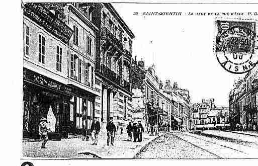 Ville de SAINTQUENTIN Carte postale ancienne