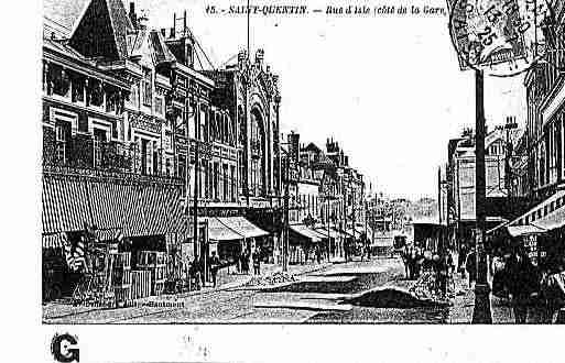 Ville de SAINTQUENTIN Carte postale ancienne