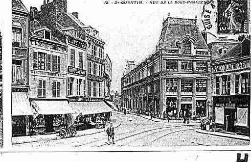 Ville de SAINTQUENTIN Carte postale ancienne