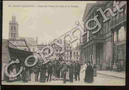 Ville de SAINTQUENTIN Carte postale ancienne