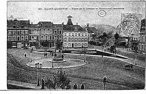 Ville de SAINTQUENTIN Carte postale ancienne