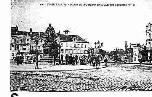 Ville de SAINTQUENTIN Carte postale ancienne