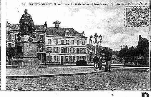 Ville de SAINTQUENTIN Carte postale ancienne