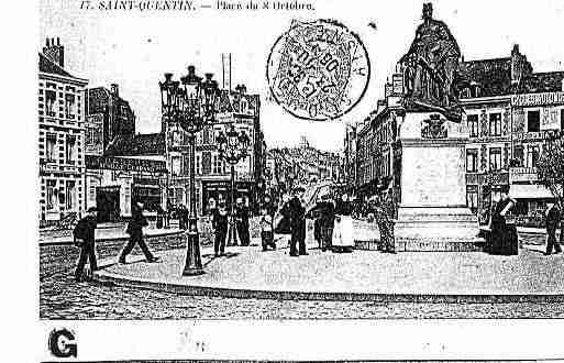 Ville de SAINTQUENTIN Carte postale ancienne