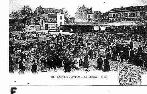 Ville de SAINTQUENTIN Carte postale ancienne