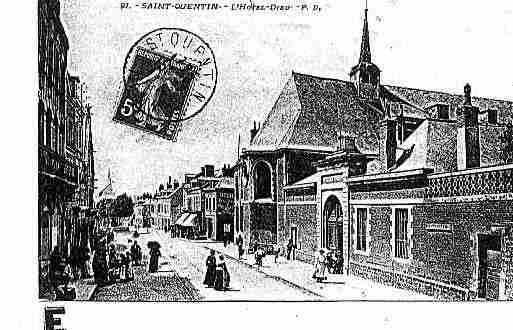 Ville de SAINTQUENTIN Carte postale ancienne