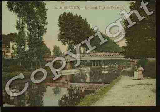 Ville de SAINTQUENTIN Carte postale ancienne