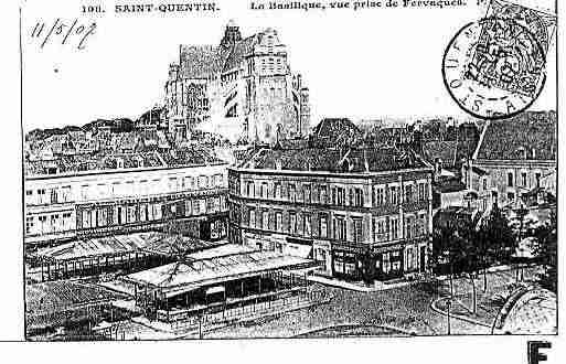 Ville de SAINTQUENTIN Carte postale ancienne