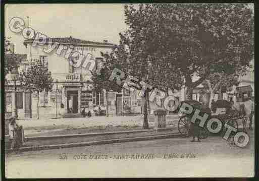 Ville de SAINTRAPHAEL Carte postale ancienne