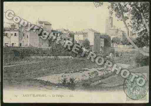 Ville de SAINTRAPHAEL Carte postale ancienne