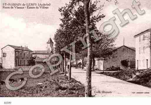 Ville de SAINTROMAINDELERPS Carte postale ancienne