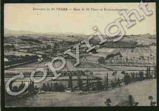 Ville de SAINTYBARS Carte postale ancienne