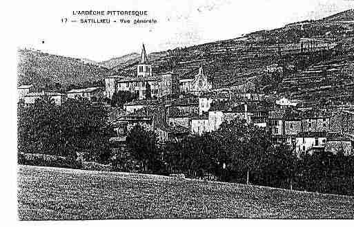 Ville de SATILLIEU Carte postale ancienne