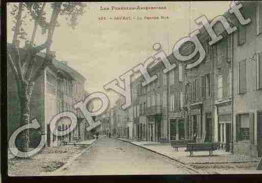 Ville de SAURAT Carte postale ancienne