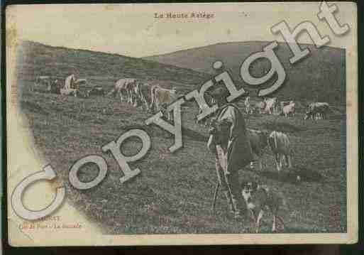 Ville de SAURAT Carte postale ancienne