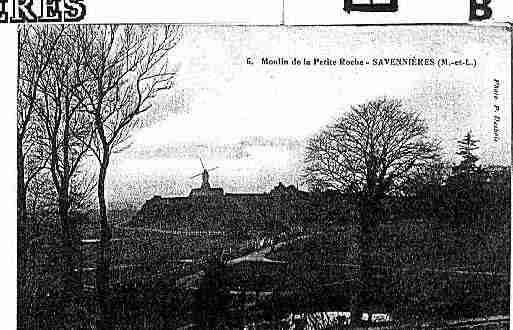 Ville de SAVENNIERES Carte postale ancienne