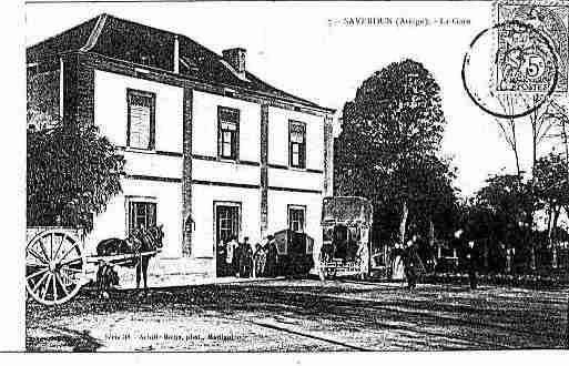 Ville de SAVERDUN Carte postale ancienne