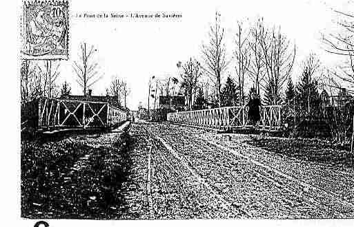 Ville de SAVIERES Carte postale ancienne