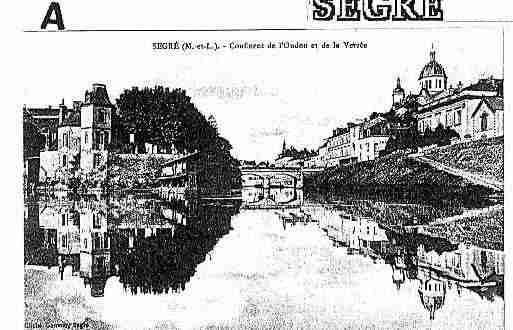 Ville de SEGRE Carte postale ancienne