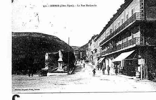 Ville de SERRES Carte postale ancienne