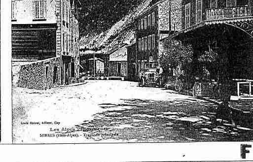 Ville de SERRES Carte postale ancienne