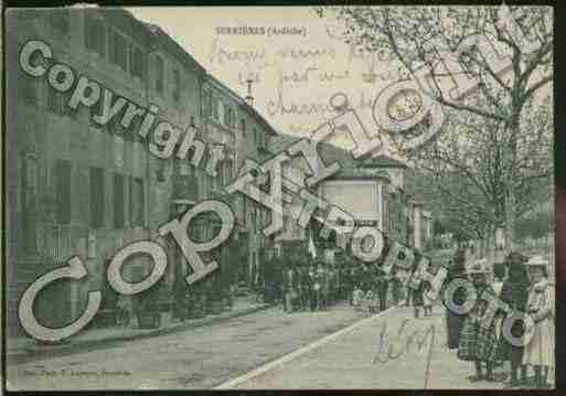 Ville de SERRIERES Carte postale ancienne