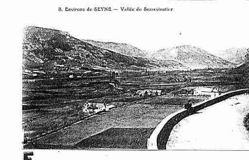 Ville de SEYNE Carte postale ancienne