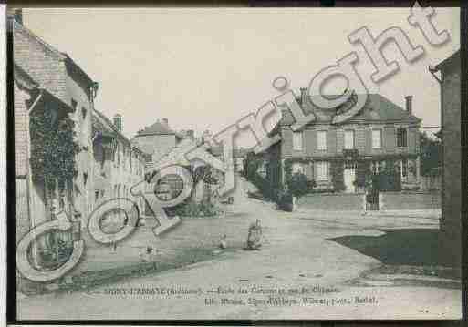 Ville de SIGNYL\'ABBAYE Carte postale ancienne