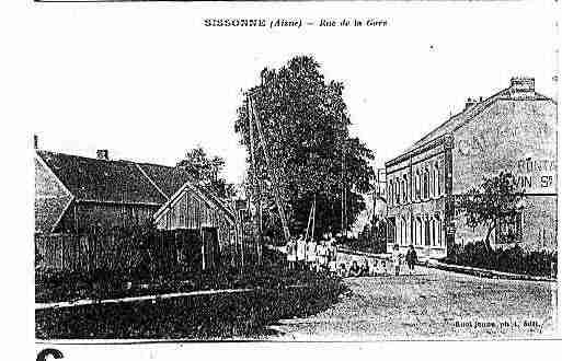 Ville de SISSONNE Carte postale ancienne