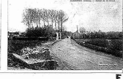 Ville de SISSONNE Carte postale ancienne