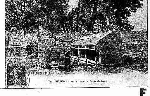 Ville de SISSONNE Carte postale ancienne