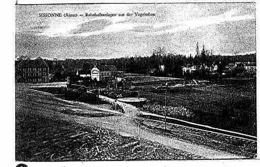 Ville de SISSONNE Carte postale ancienne