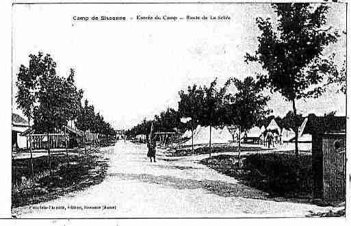 Ville de SISSONNE Carte postale ancienne