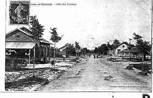 Ville de SISSONNE Carte postale ancienne