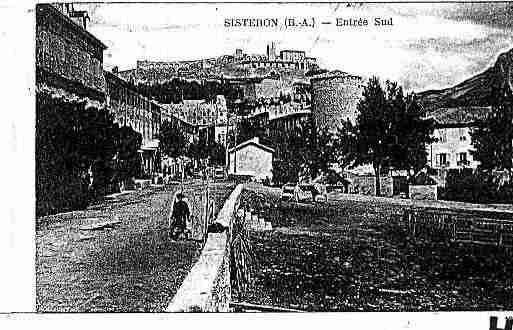 Ville de SISTERON Carte postale ancienne