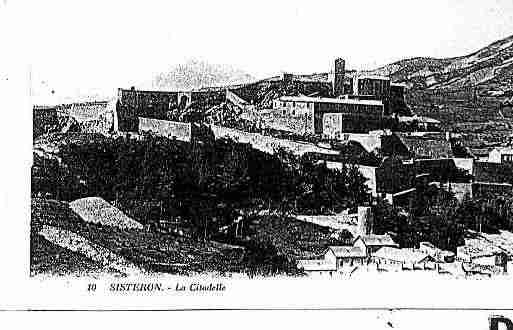 Ville de SISTERON Carte postale ancienne