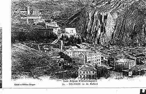 Ville de SISTERON Carte postale ancienne