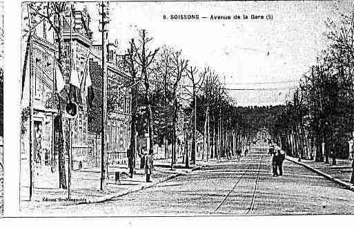 Ville de SOISSONS Carte postale ancienne