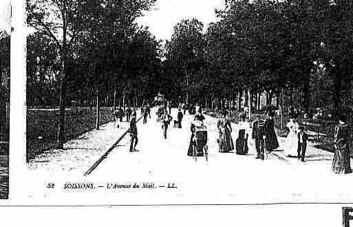 Ville de SOISSONS Carte postale ancienne