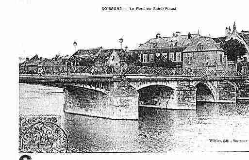 Ville de SOISSONS Carte postale ancienne