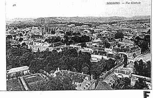 Ville de SOISSONS Carte postale ancienne