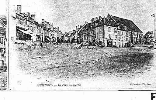 Ville de SOUVIGNY Carte postale ancienne