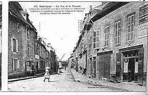 Ville de SOUVIGNY Carte postale ancienne