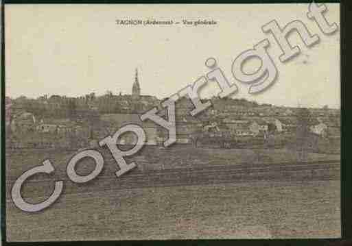 Ville de TAGNON Carte postale ancienne