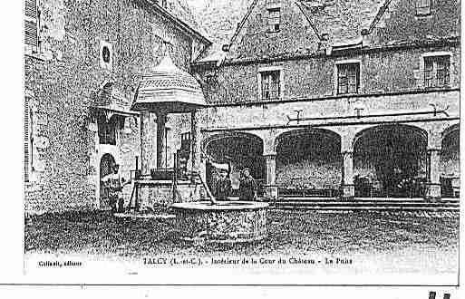 Ville de TALCY Carte postale ancienne